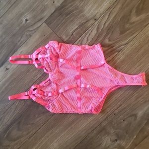 NWOT Avidlove Sexy Bodysuit Lingerie Negligee Festival See-through GString Small